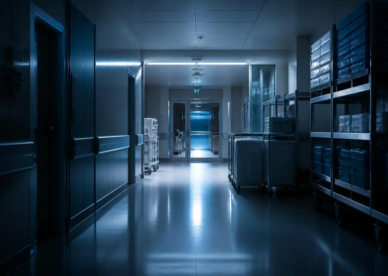 Hospital operations corridor