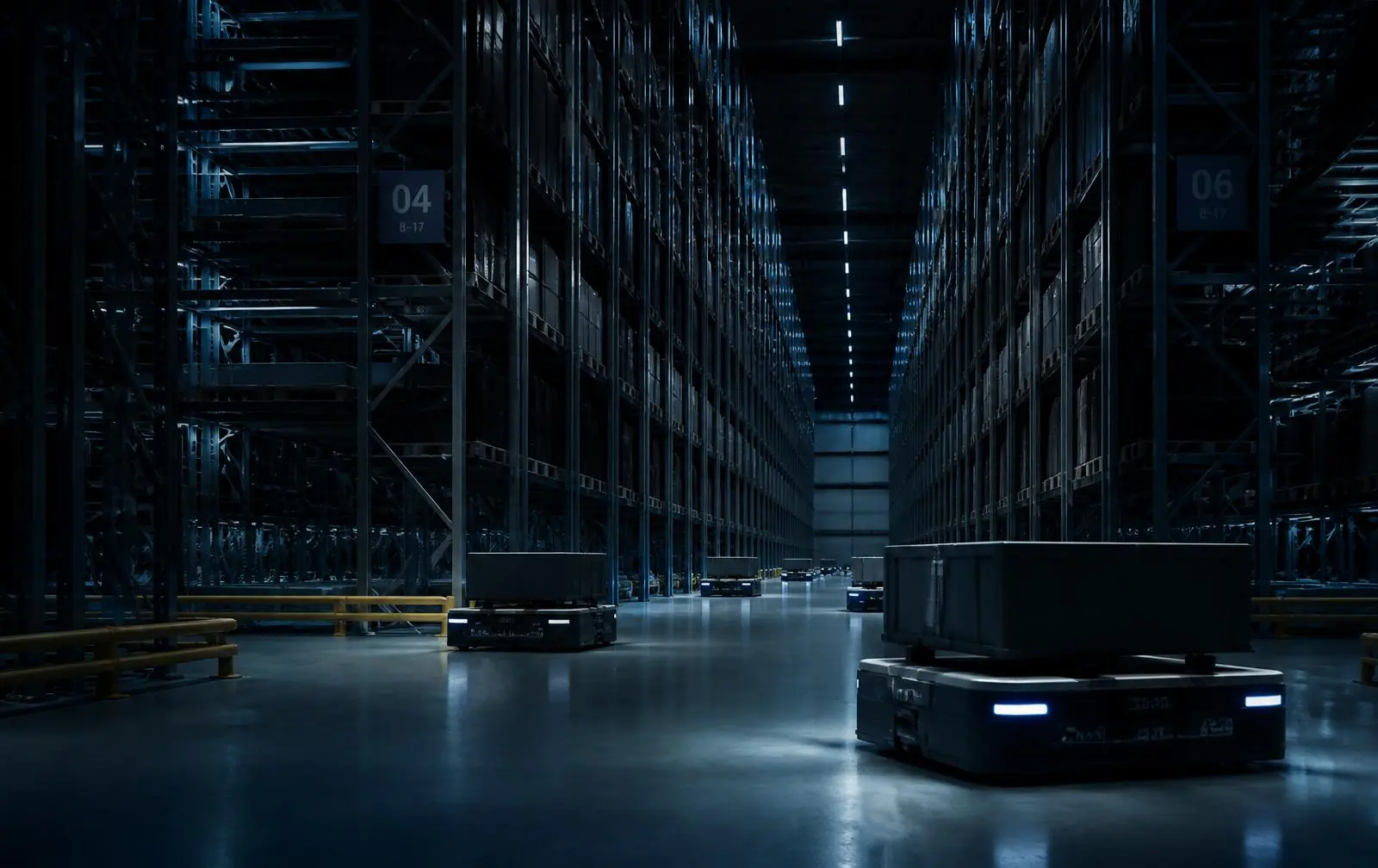 Automated distribution center